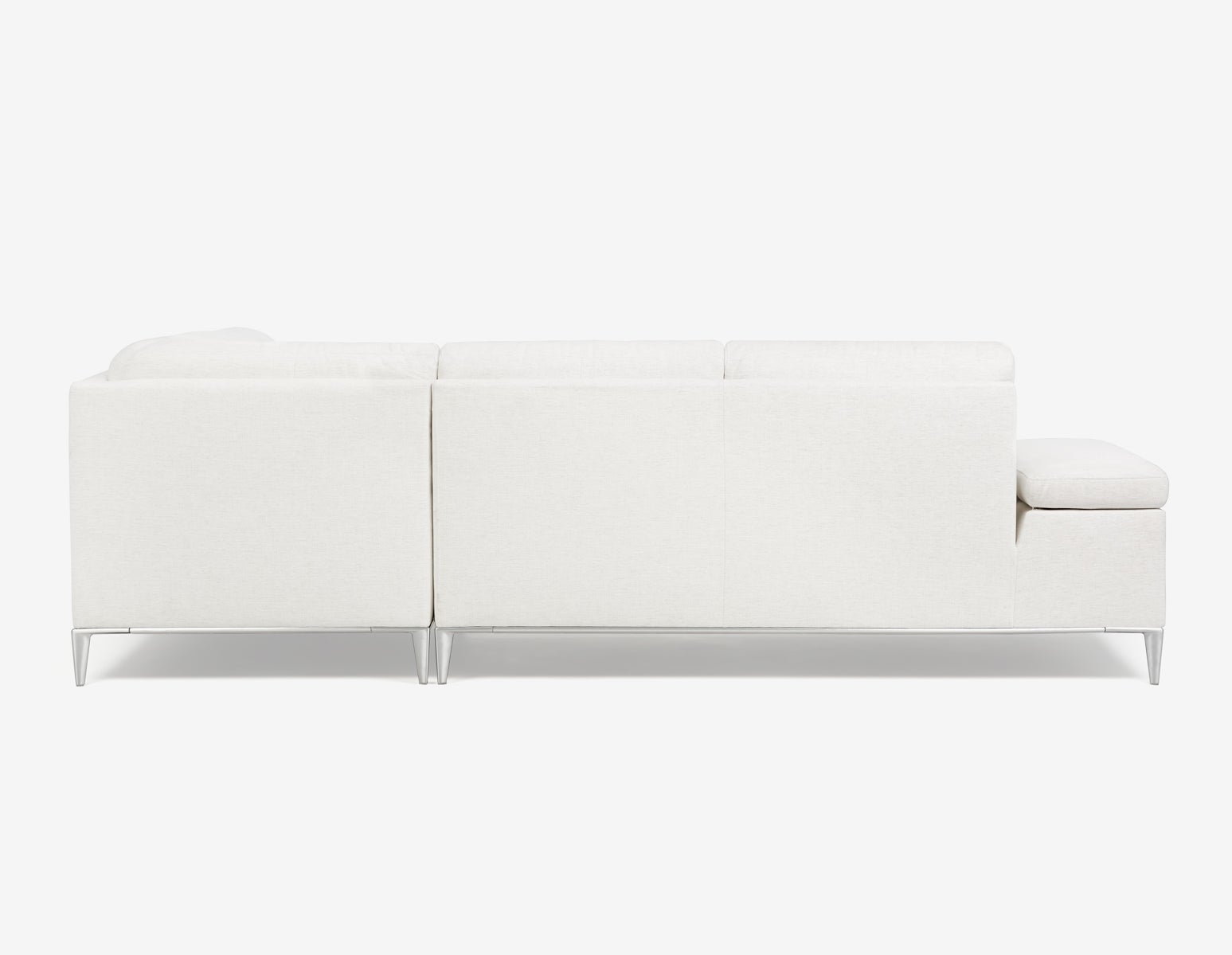 ANDREW right-facing sectional sofa in performance fabric undefined
