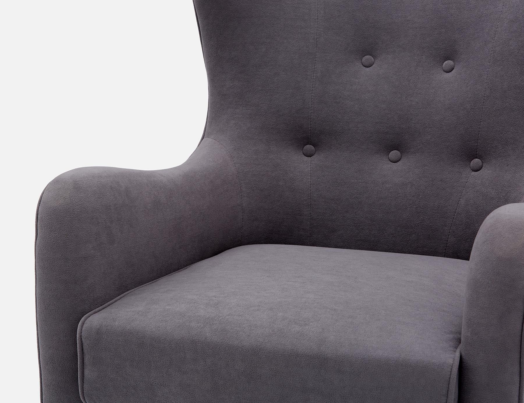 POLO contemporary tufted armchair undefined