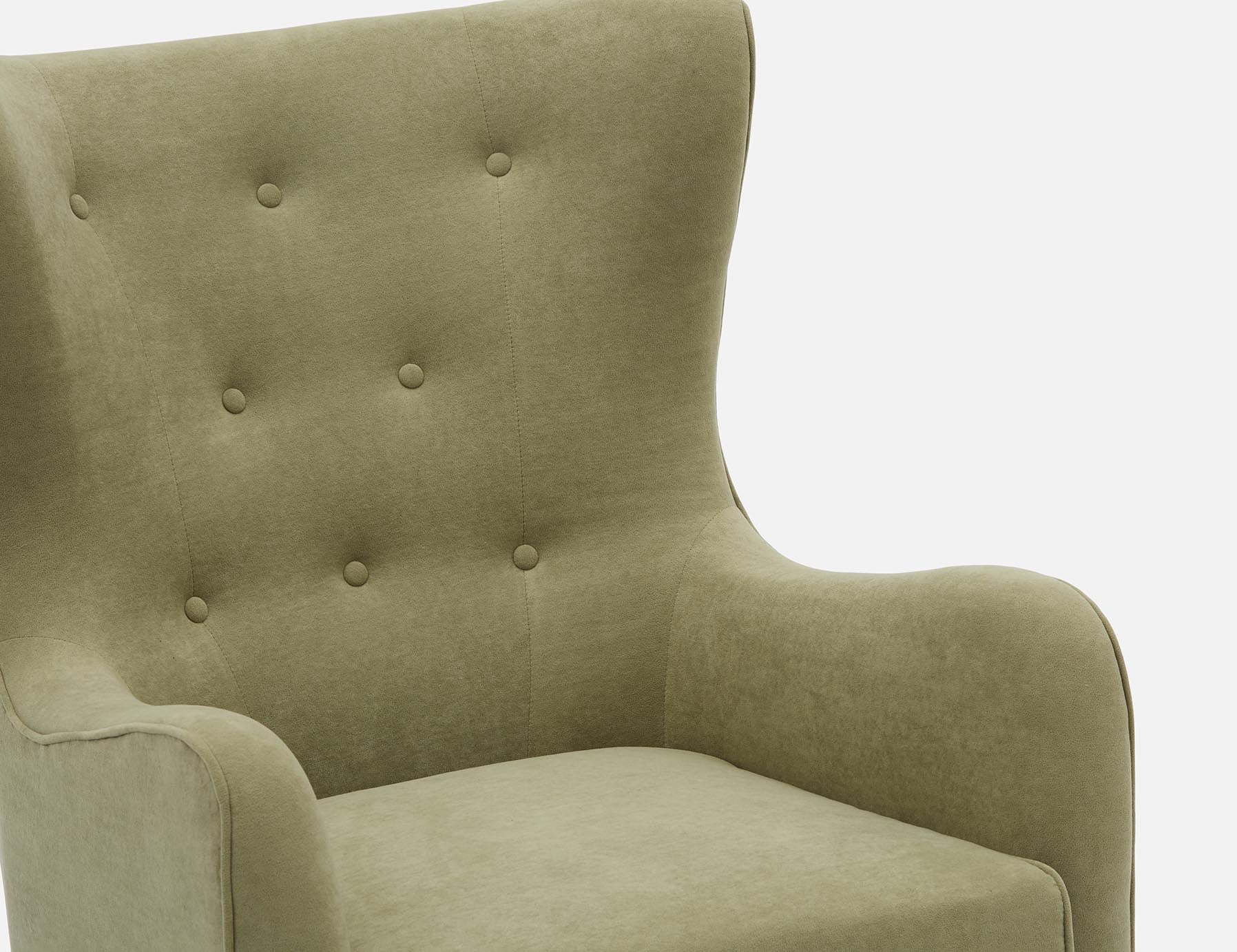 POLO contemporary tufted armchair undefined