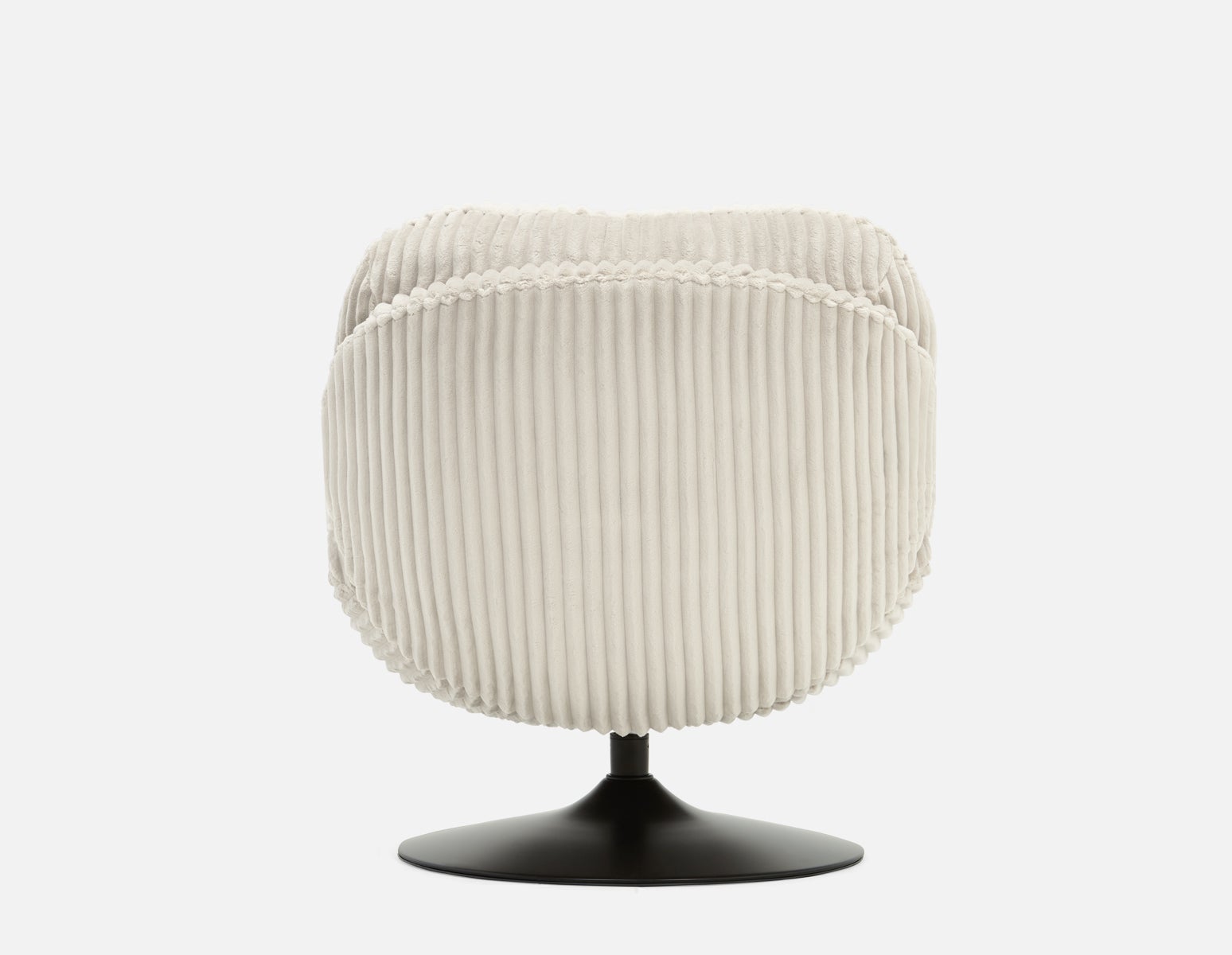 ROUSSEAU corduroy accent chair undefined