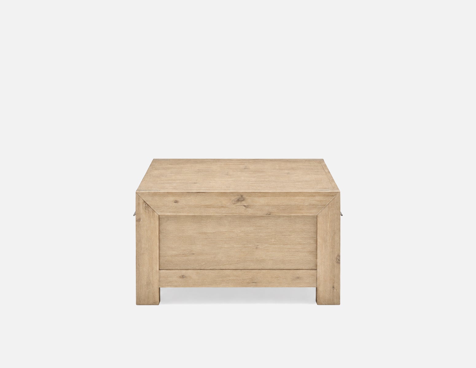 BREMEN modern farmhouse acacia wood storage coffee table undefined