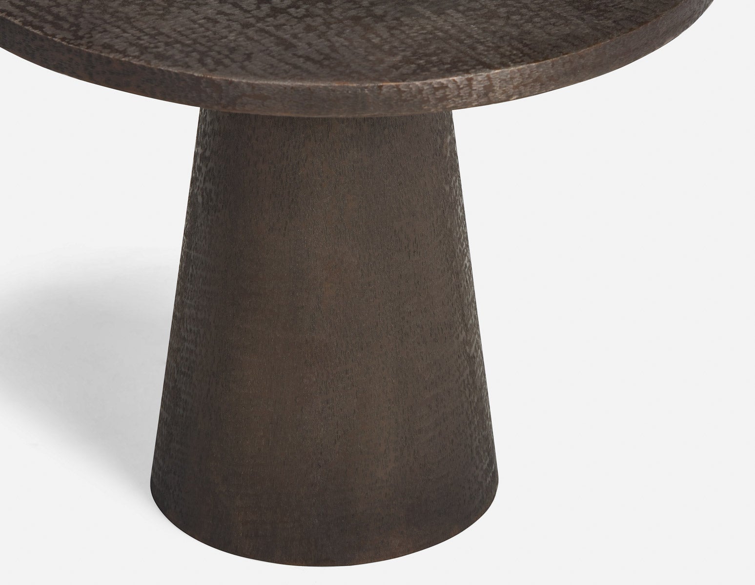 KERALA handcrafted aluminum end table 63 cm undefined