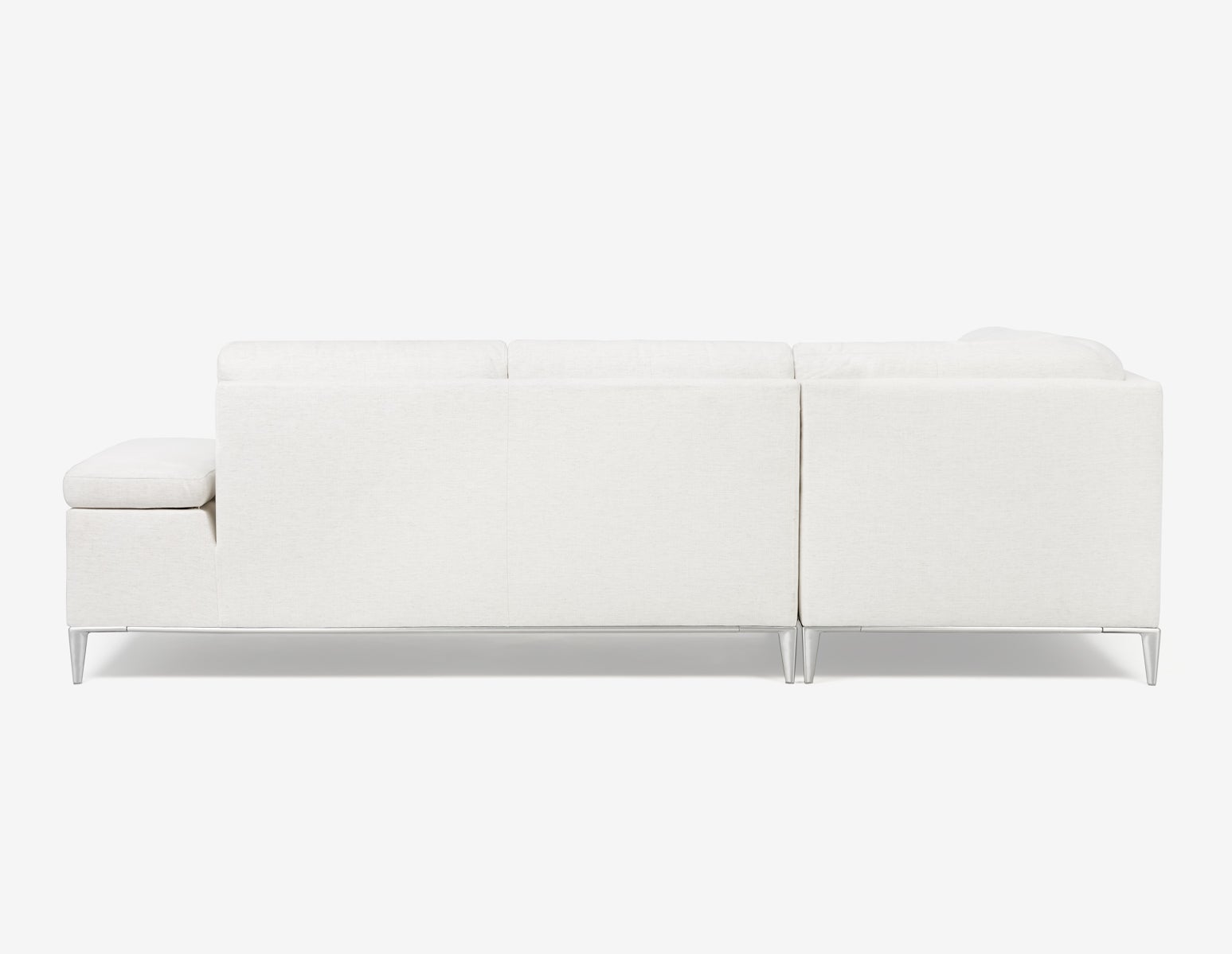 ANDREW left-facing sectional sofa in performance fabric undefined