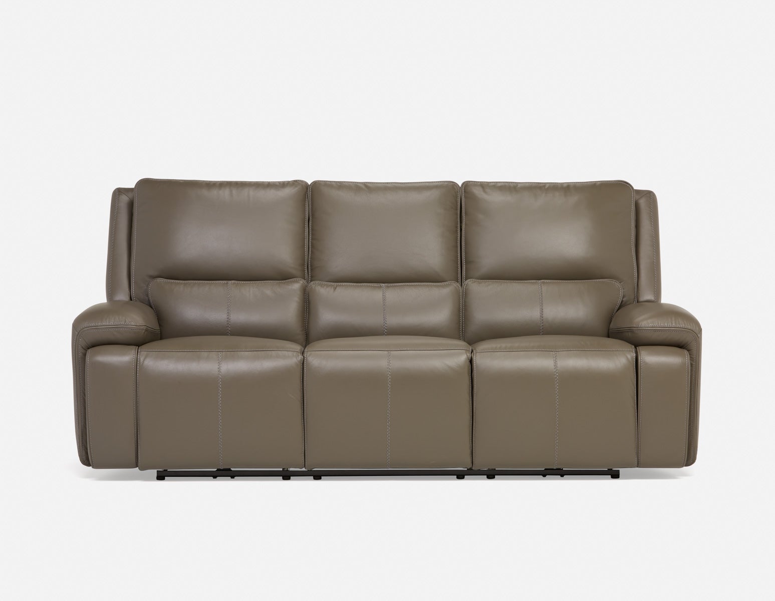 FAOUZI canapé inclinable en cuir contemporain undefined