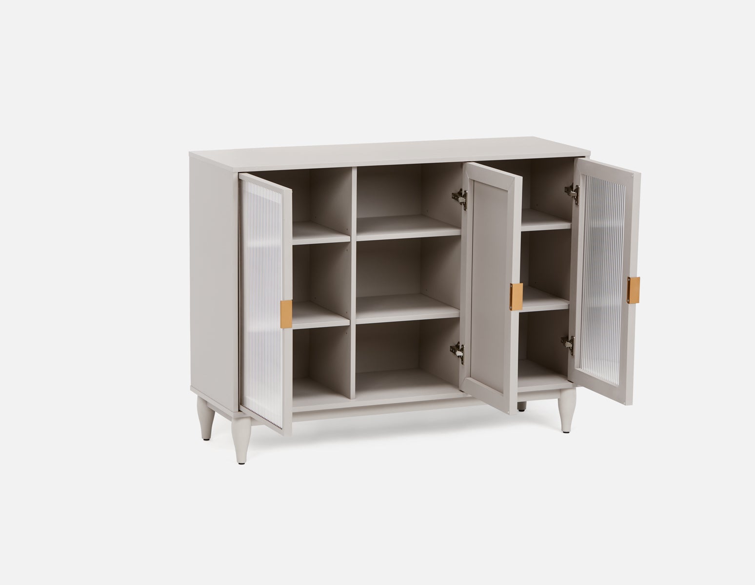 ALLESSIO modern contemporary 3-door sideboard undefined