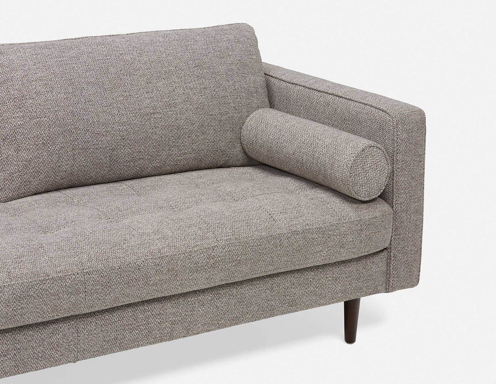 KINSEY mid-century modern 3-seater sofa undefined