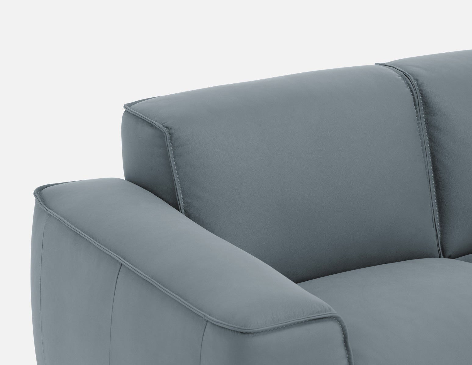 VIGO 100% leather apartment sofa undefined