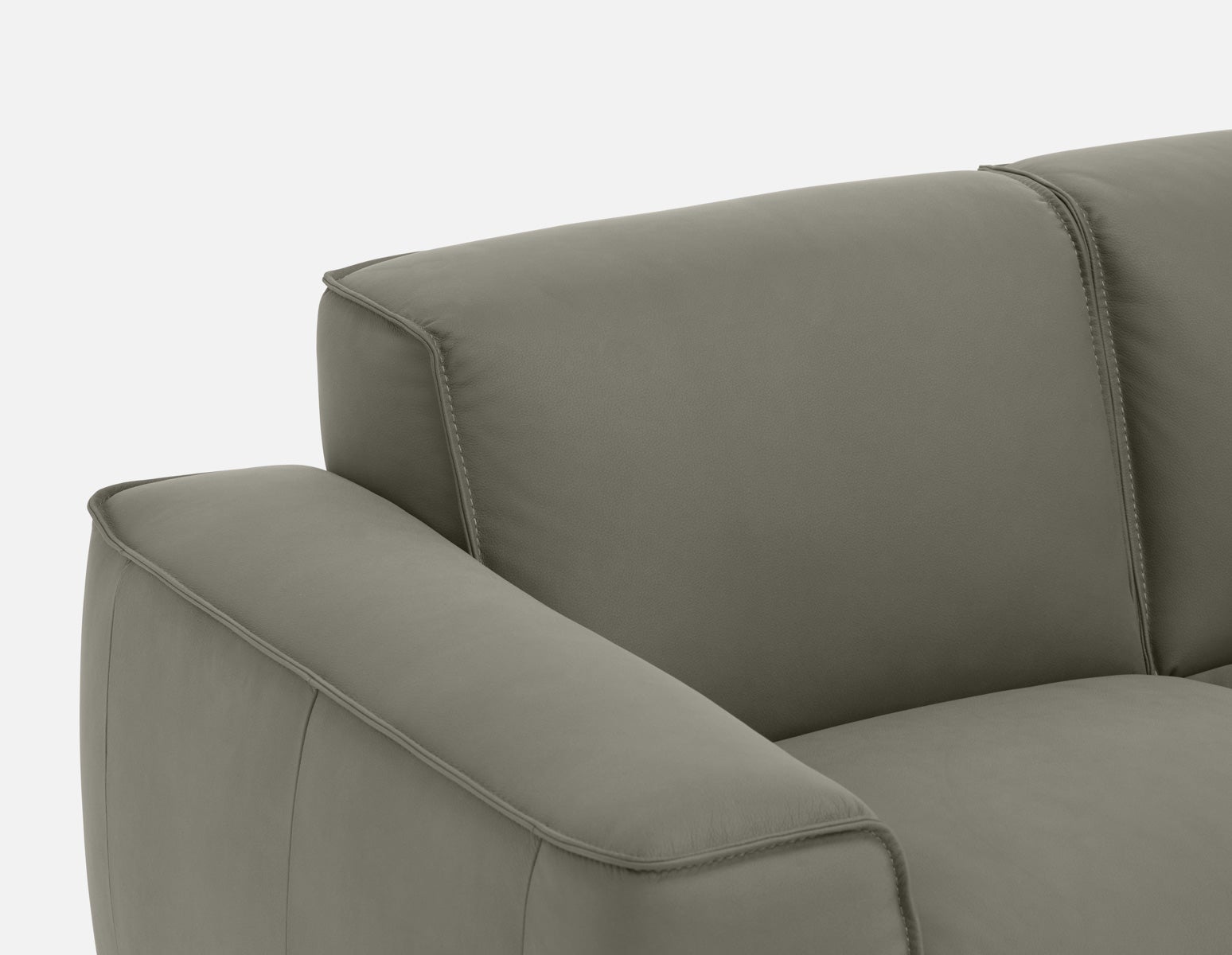 VIGO 100% leather apartment sofa undefined