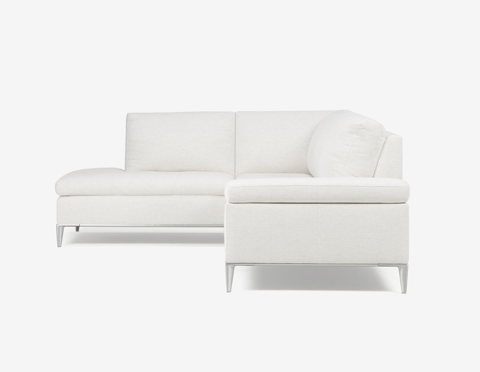ANDREW left-facing sectional sofa in performance fabric undefined