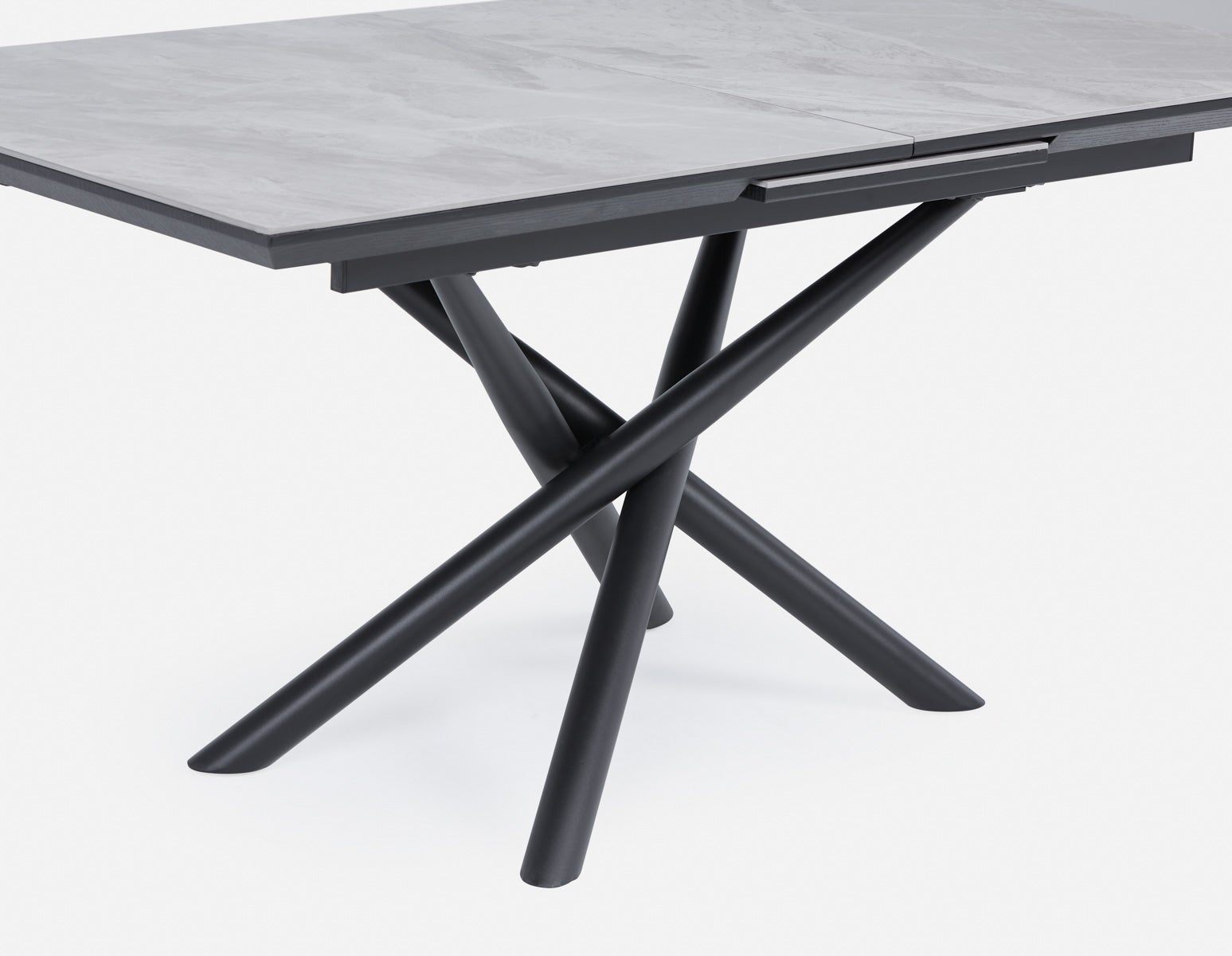 TUVA Table Rallonges En C ramique Contemporaine Moderne 160cm 200cm tuva-table-rallonges-en-c-ramique-contemporaine-moderne-160cm-200cm