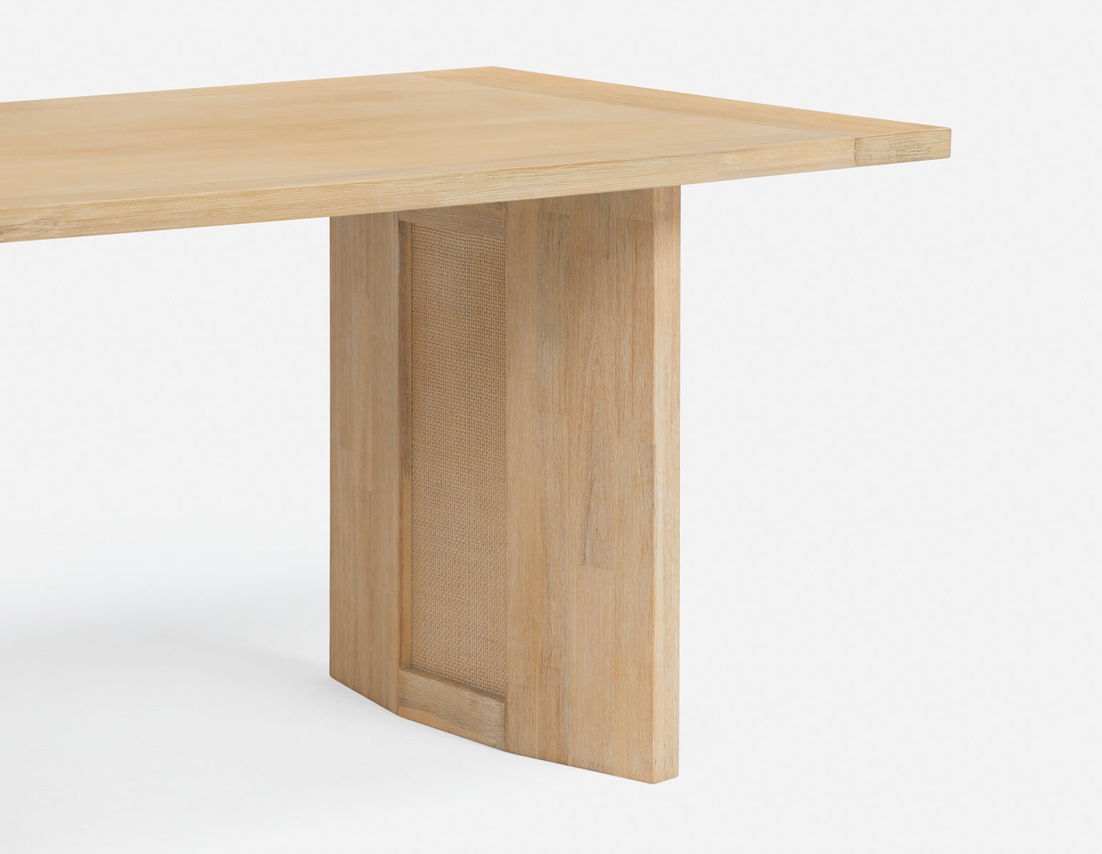 GILLIS table à manger en acacia campagnard moderne 160 cm undefined