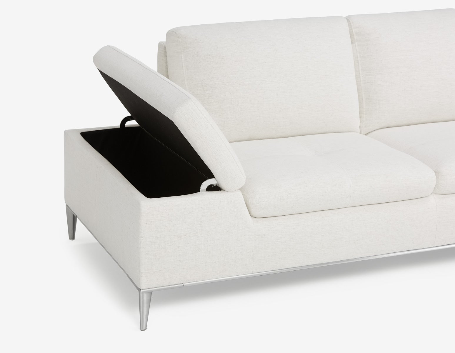 ANDREW right-facing sectional sofa in performance fabric undefined