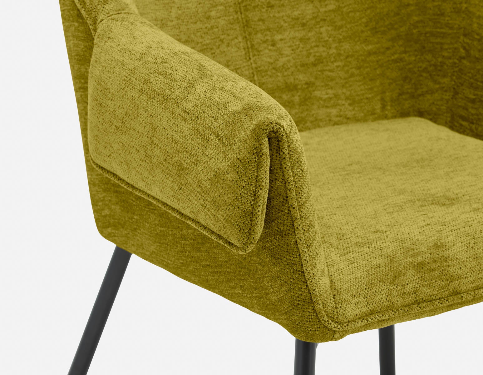 RALPH mid-century upholstered dining armchair undefined