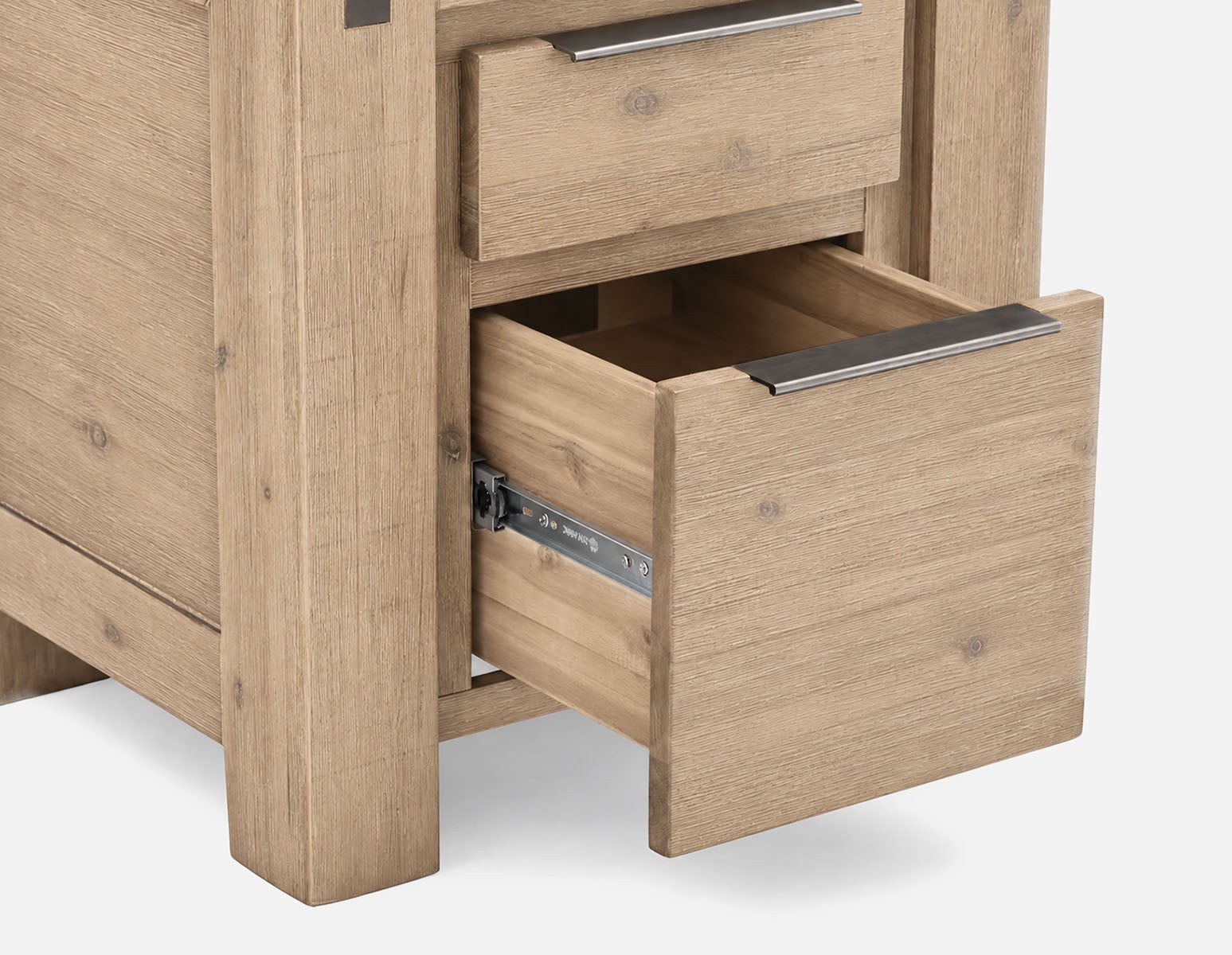 BREMEN modern farmhouse acacia wood nightstand undefined