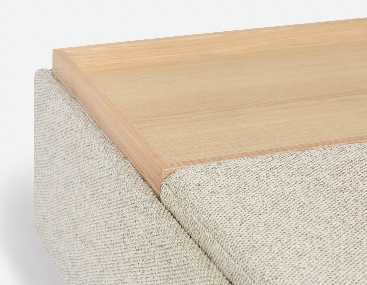 OLISA contemporary coffee table ottoman undefined