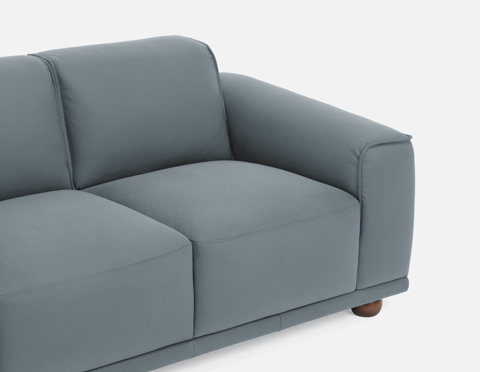 VIGO 100% leather apartment sofa undefined