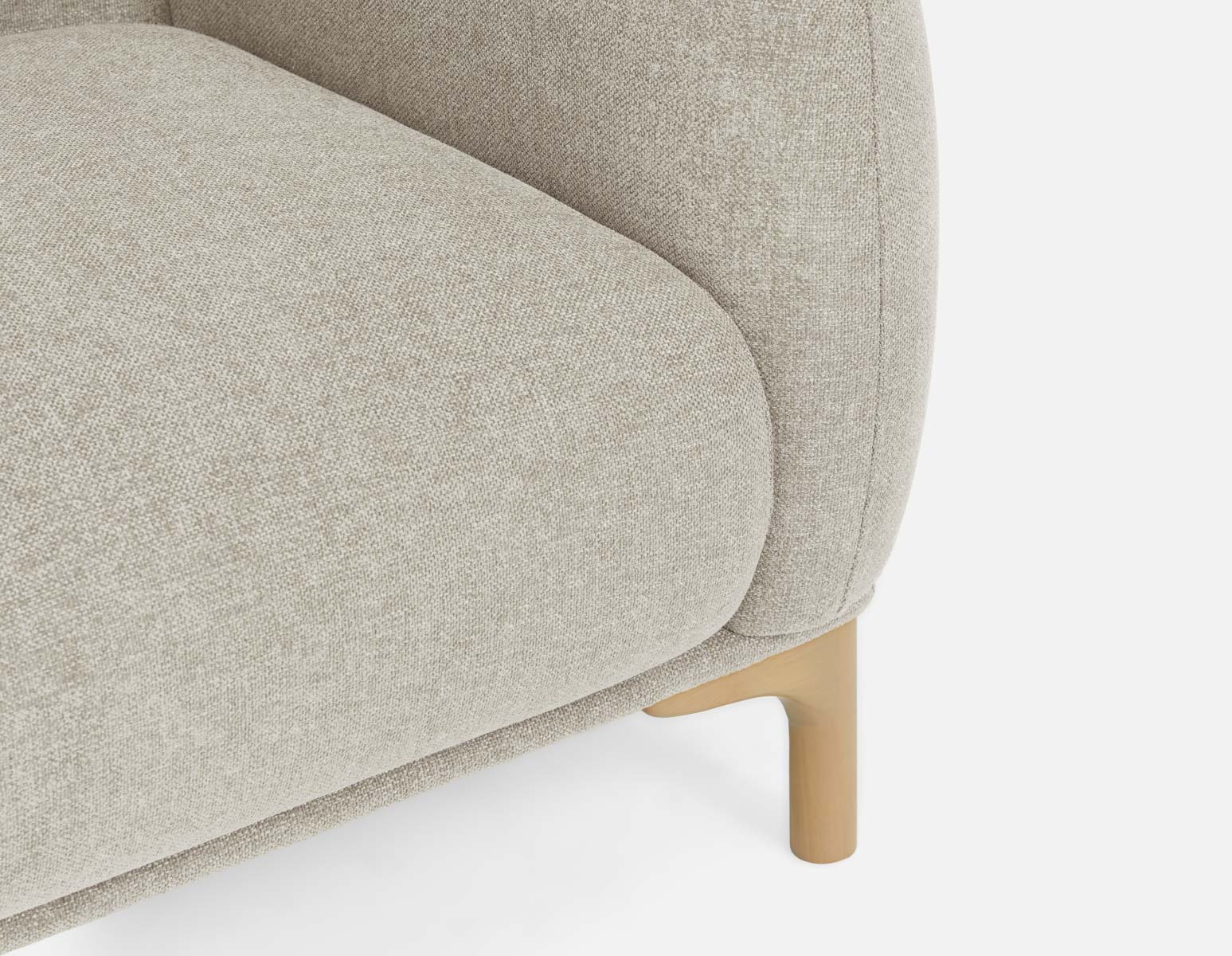 BRUX mid-century modern armchair undefined