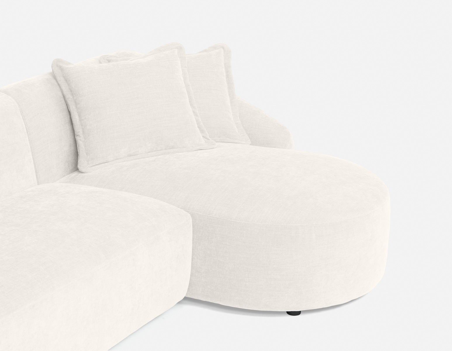 DOYER modern right-facing sectional sofa undefined