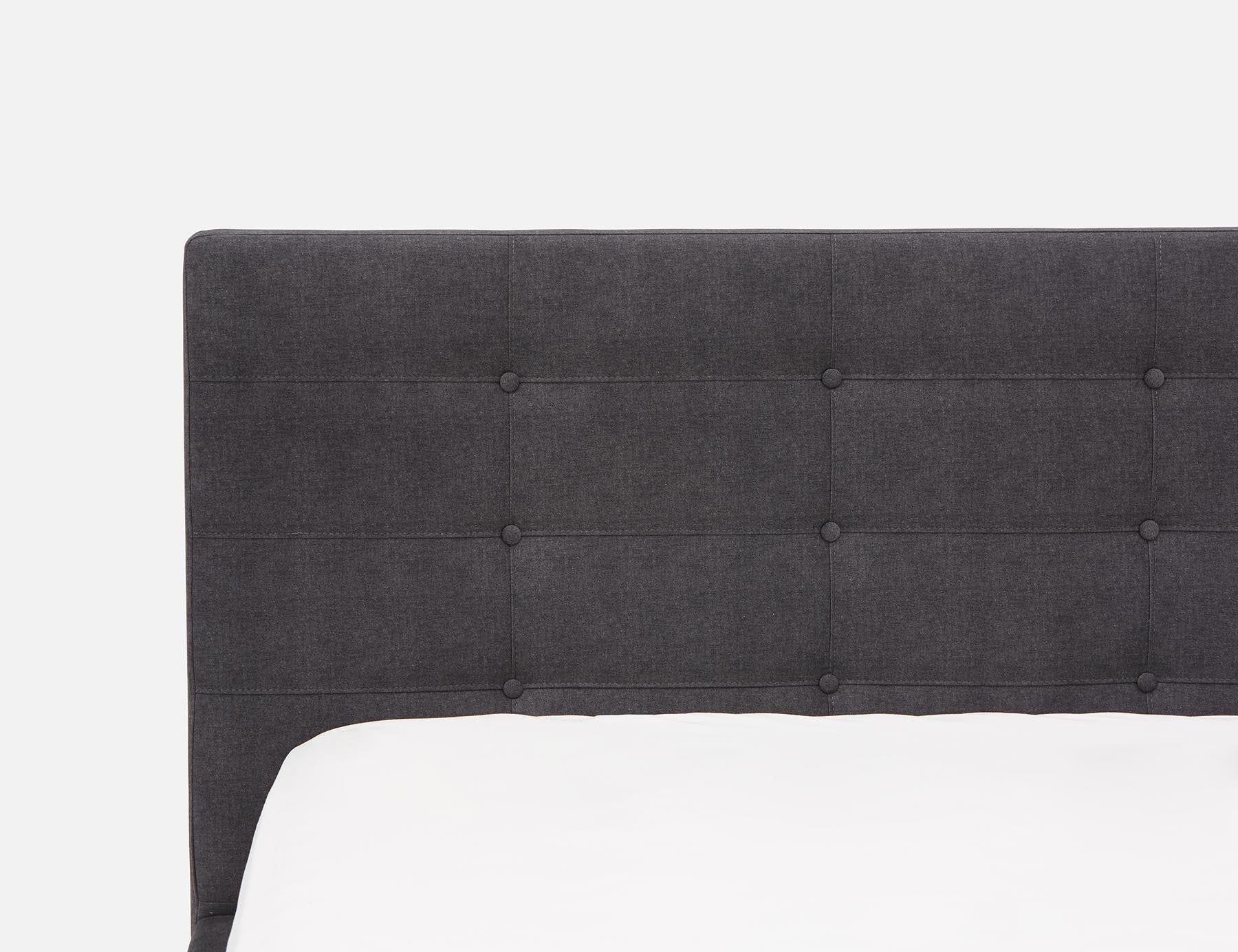 CARME mid-century modern tufted upholstered king size bed undefined