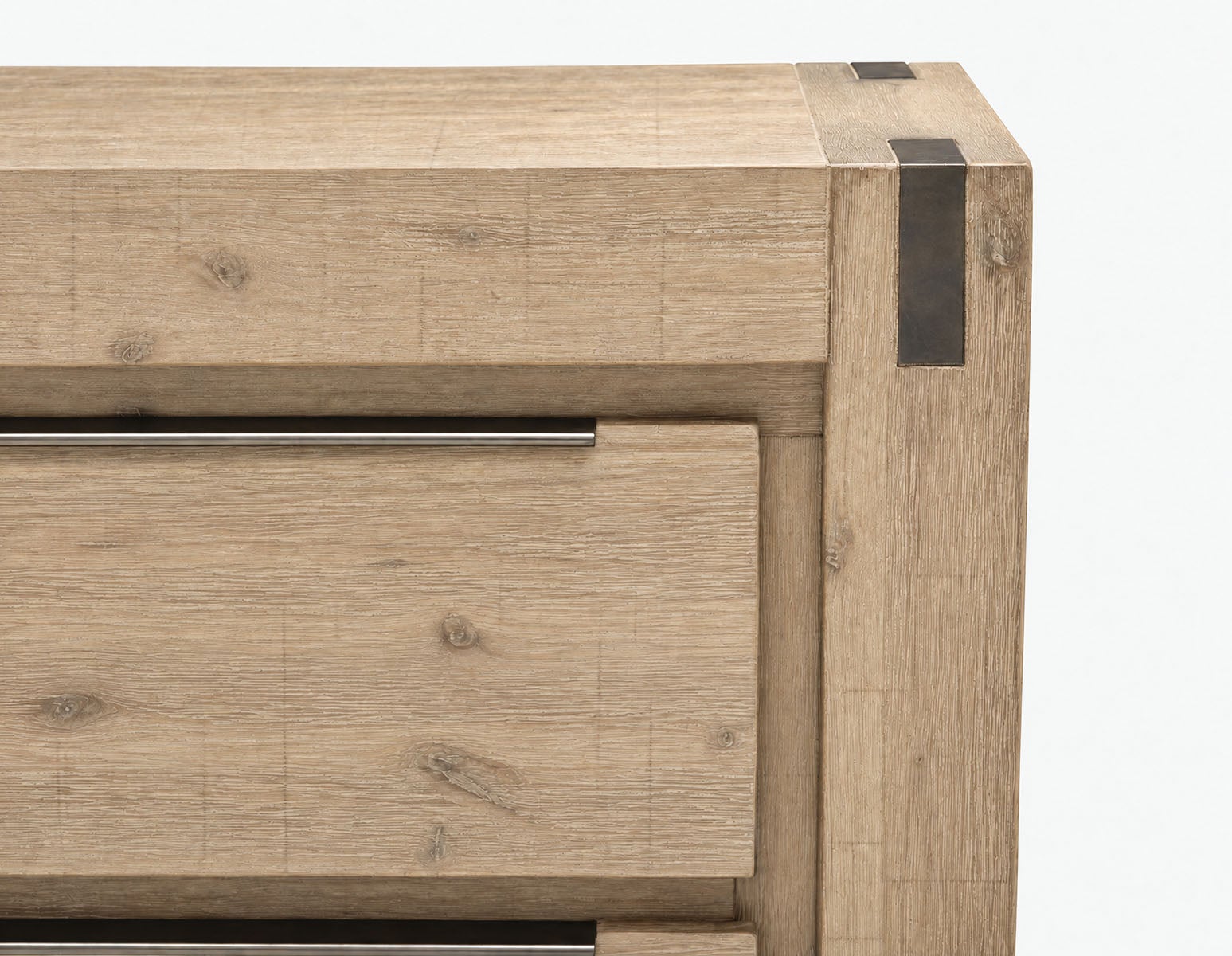 BREMEN modern farmhouse solid acacia wood 6-drawer dresser undefined