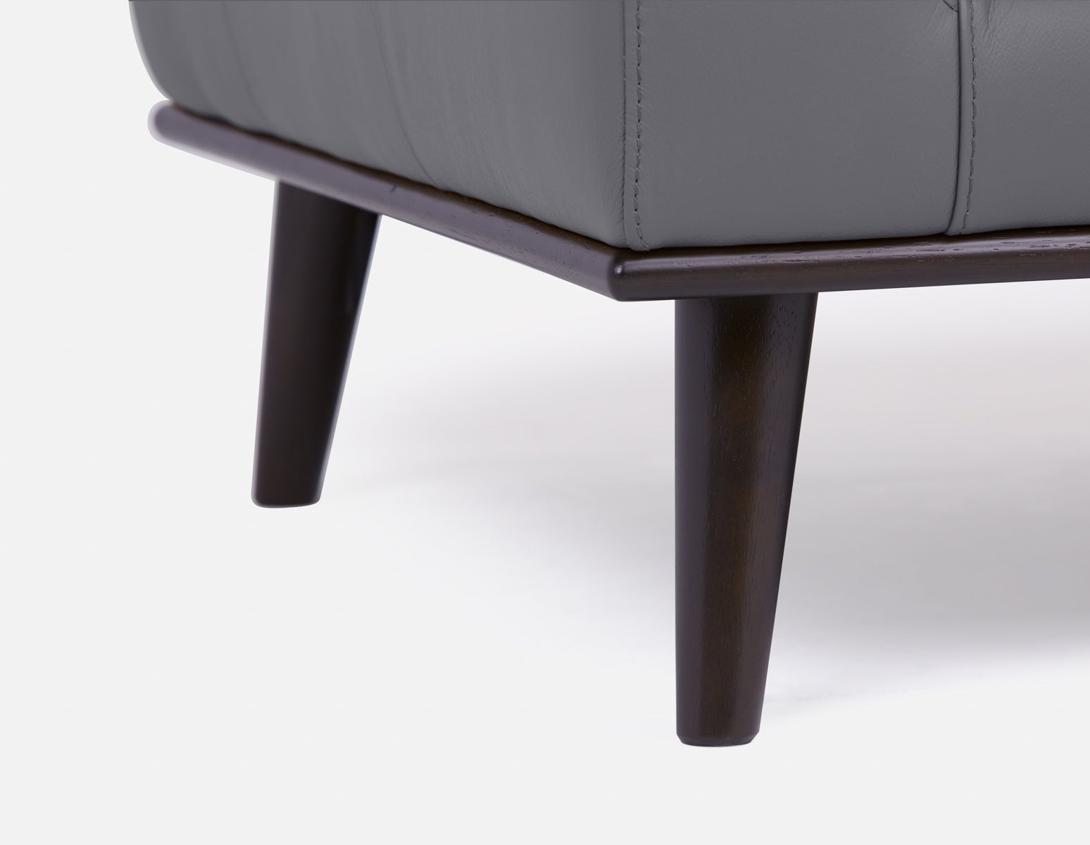 BETTA 100% leather mid century sofa undefined