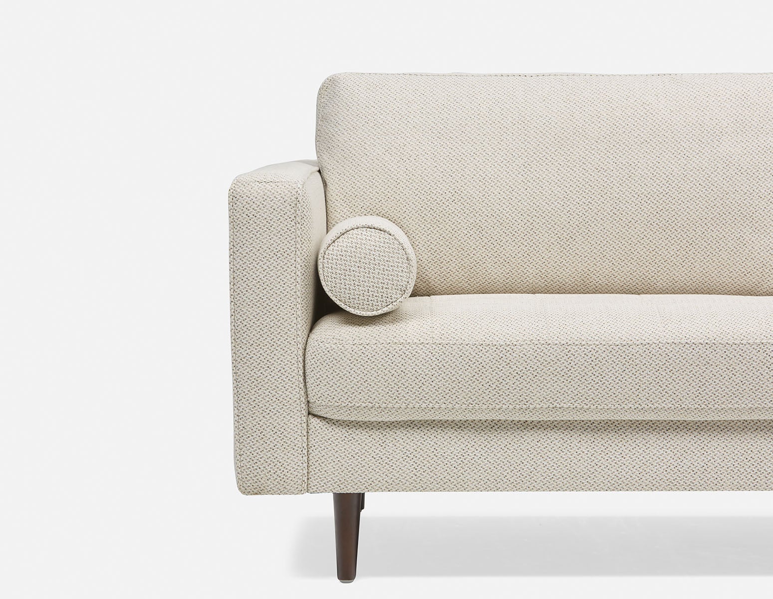 KINSEY mid-century modern 3-seater sofa undefined