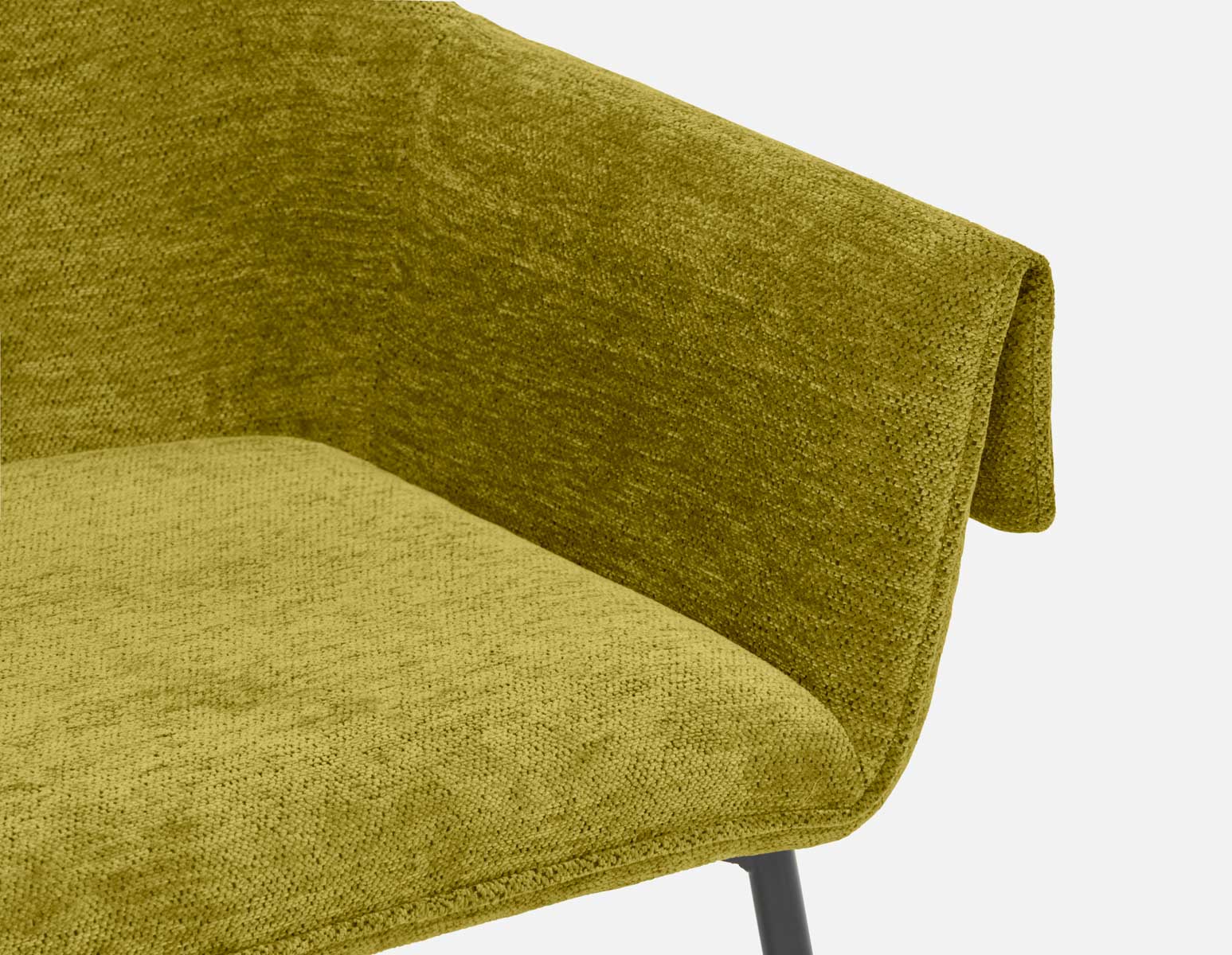 RALPH mid-century upholstered dining armchair undefined
