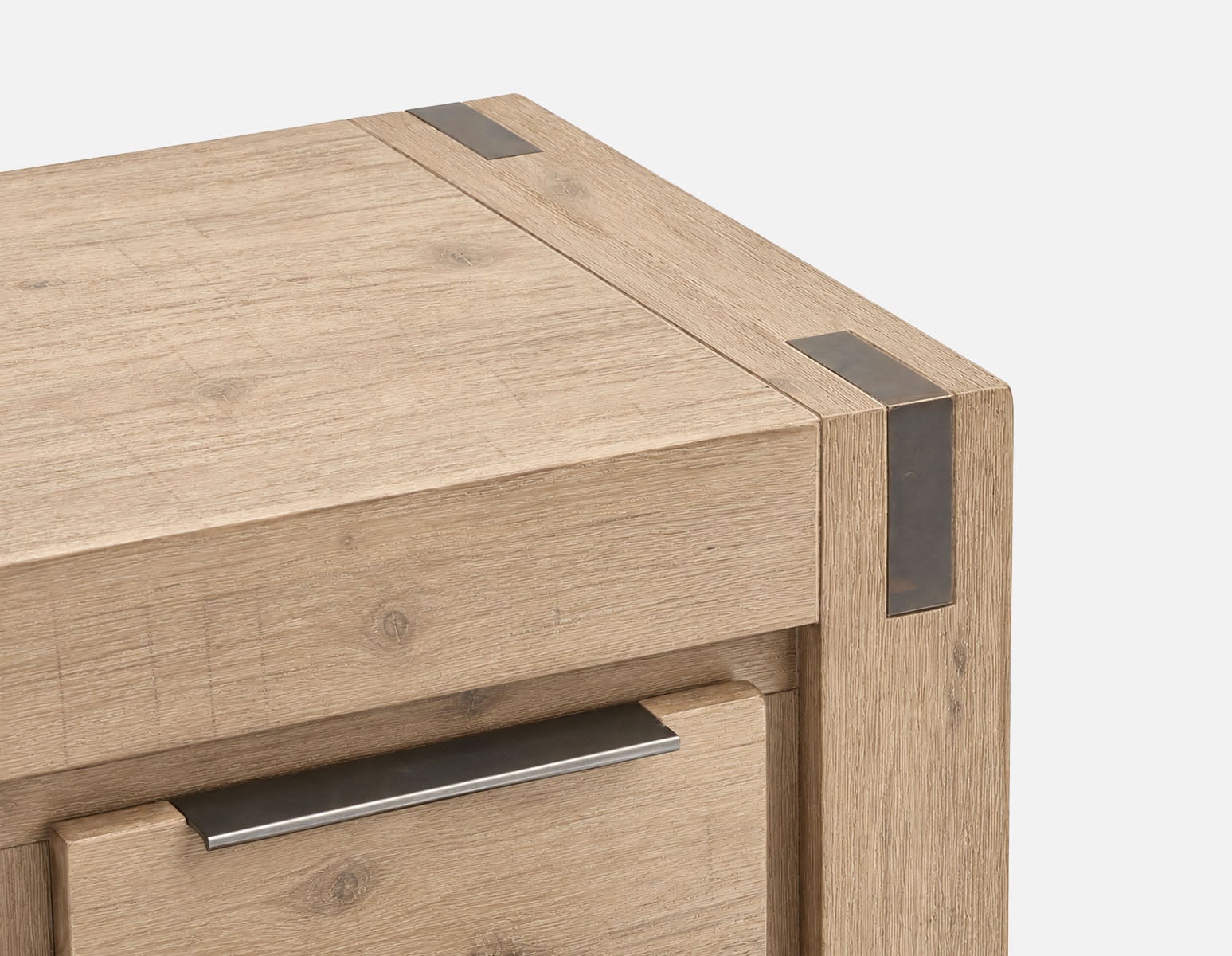 BREMEN modern farmhouse acacia wood nightstand undefined