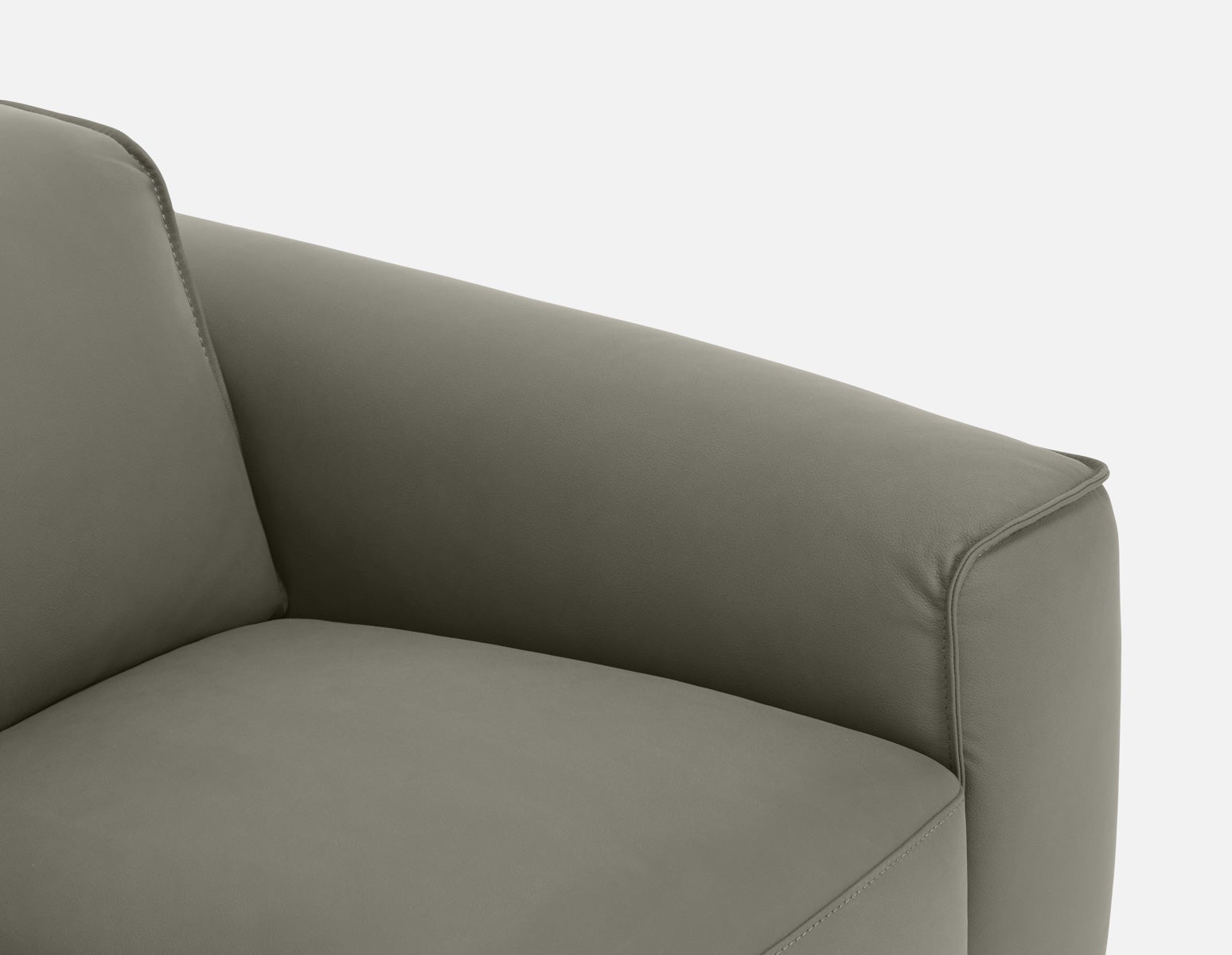 VIGO 100% leather apartment sofa undefined