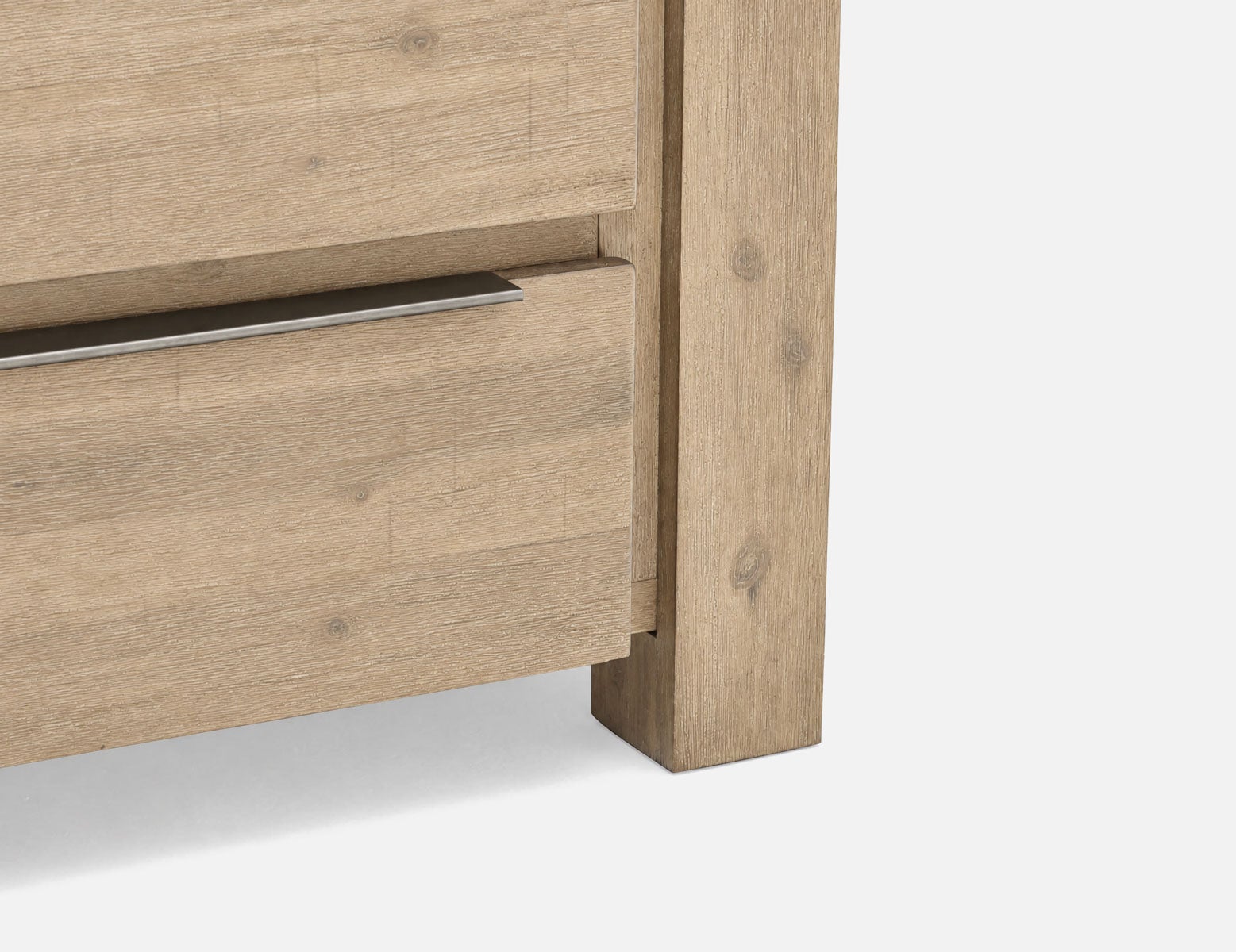 BREMEN modern farmhouse solid acacia wood 6-drawer dresser undefined