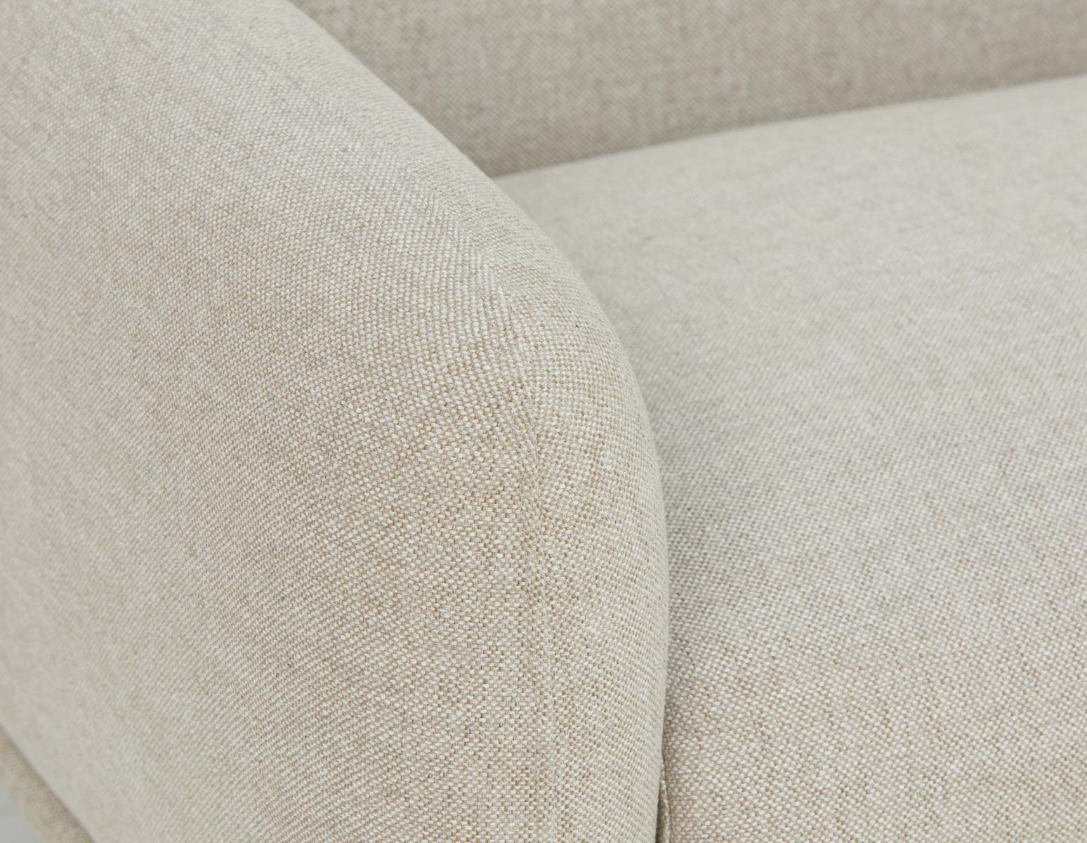 BRUX mid-century modern 3-seater sofa undefined