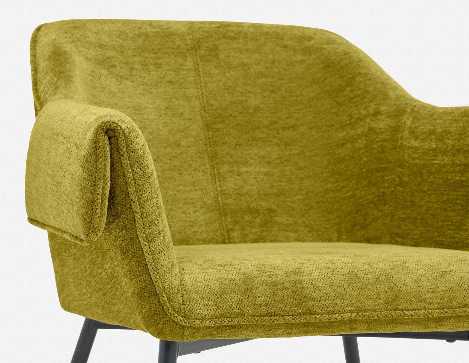 RALPH mid-century upholstered dining armchair undefined
