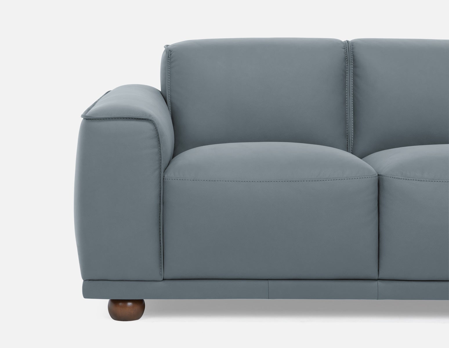 VIGO 100% leather apartment sofa undefined