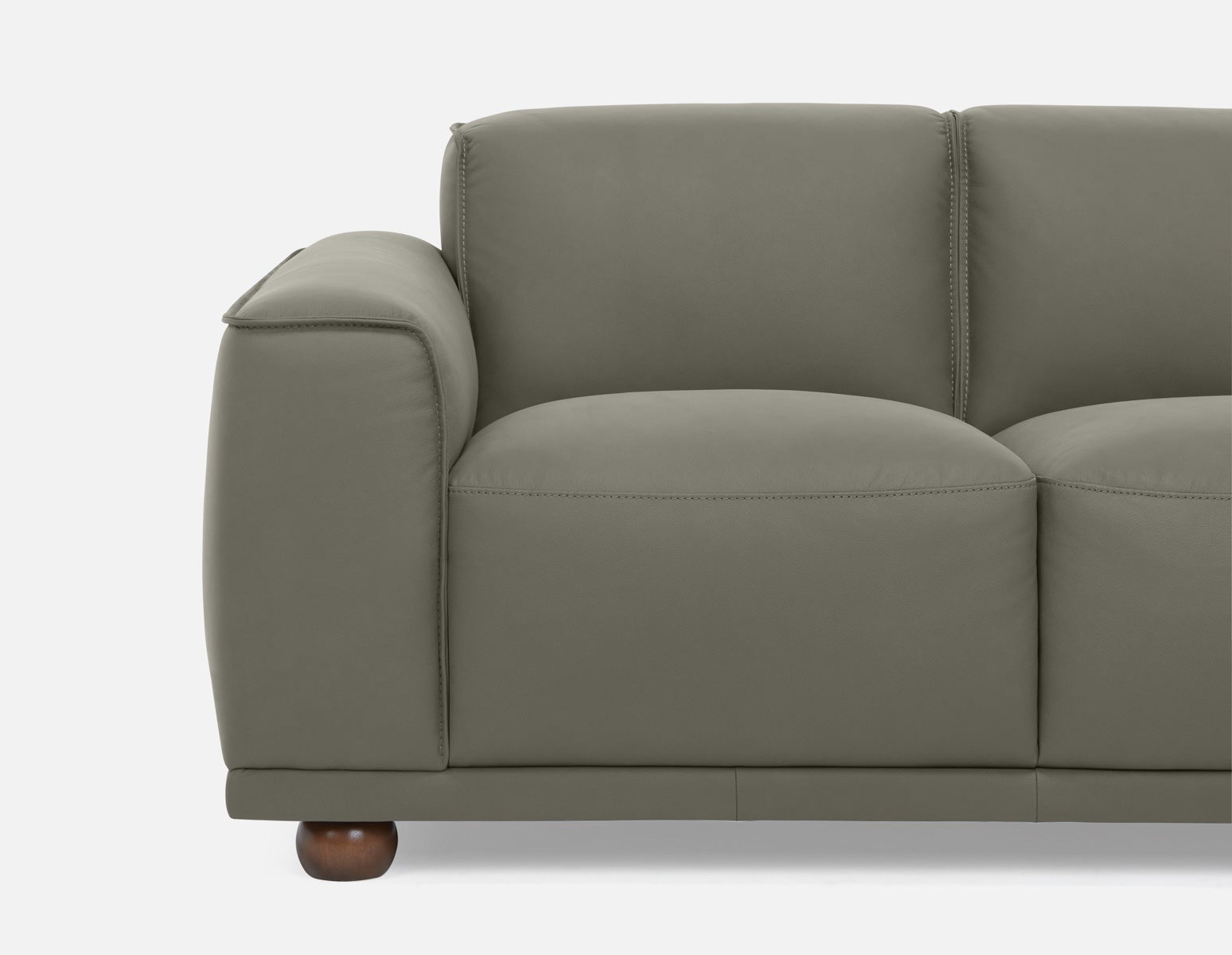 VIGO 100% leather apartment sofa undefined