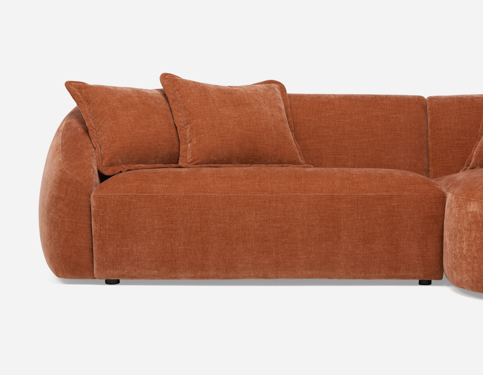 DOYER modern right-facing sectional sofa undefined