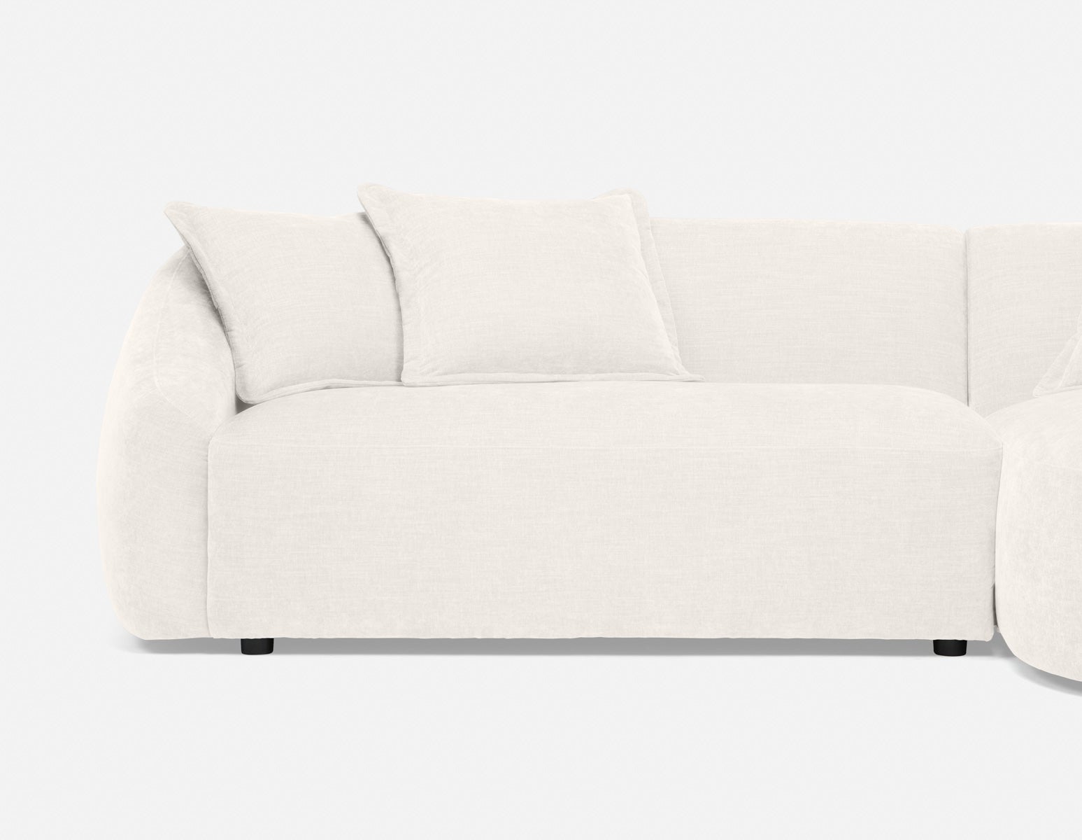 DOYER modern right-facing sectional sofa undefined