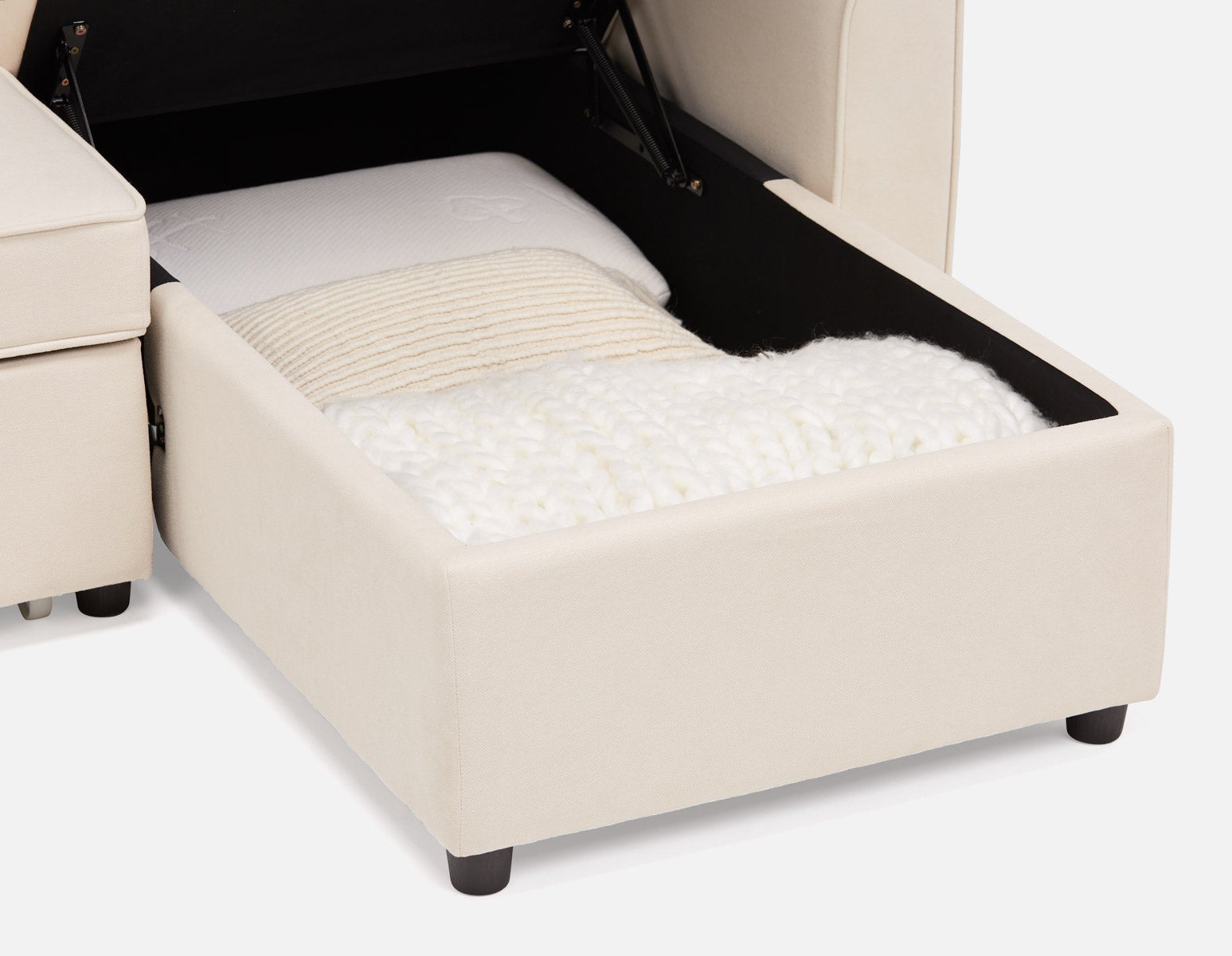 ALEX moderne canapé-lit d'angle interchangeable avec rangement undefined