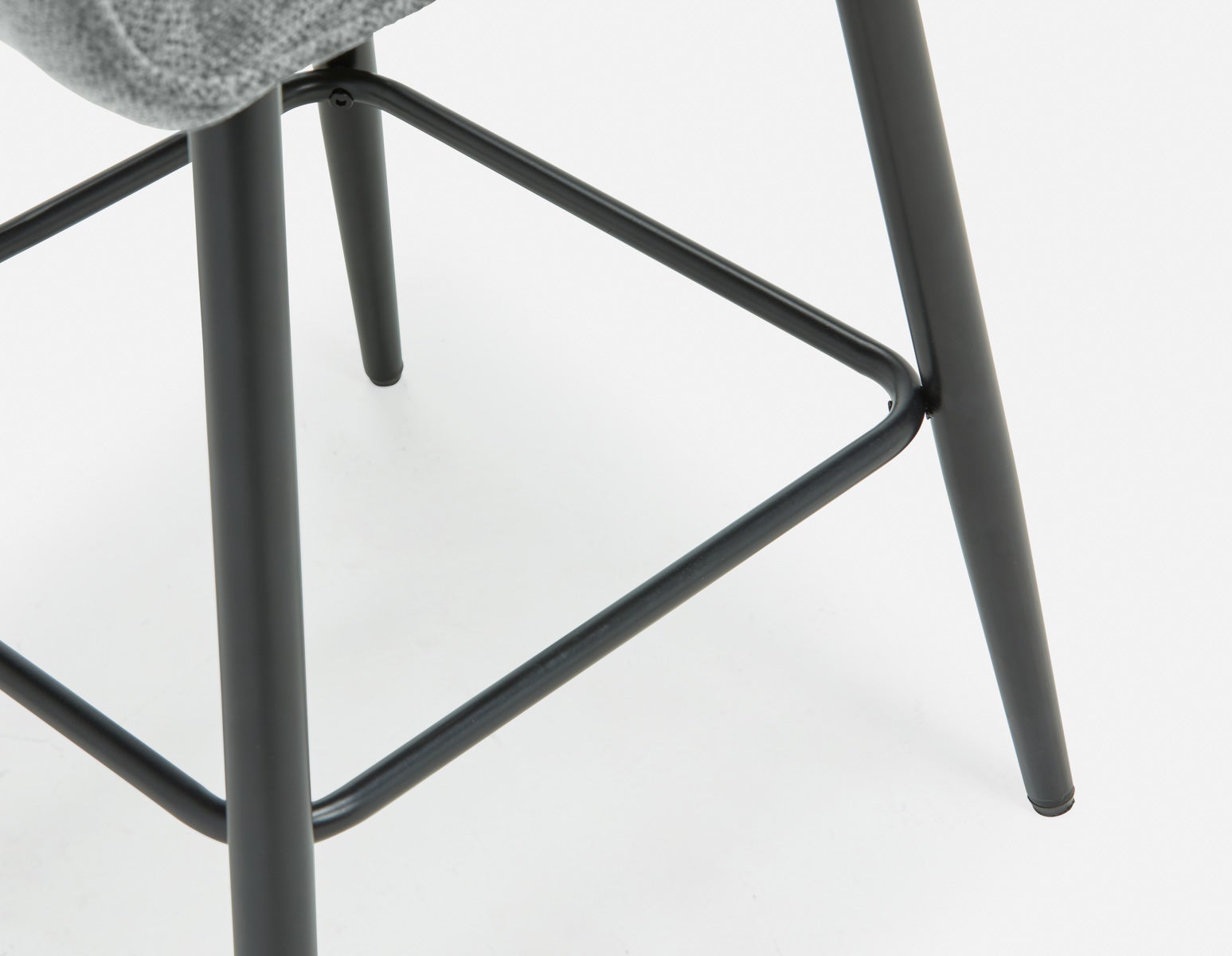 RALPH tabouret de comptoir rembourré du milieu du siècle 66 cm undefined