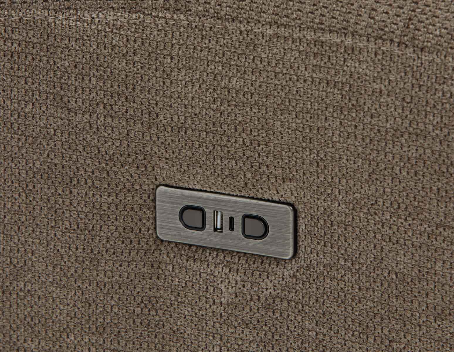 CALVERO Fauteuil inclinable électrique et berçante contemporain avec port USB undefined