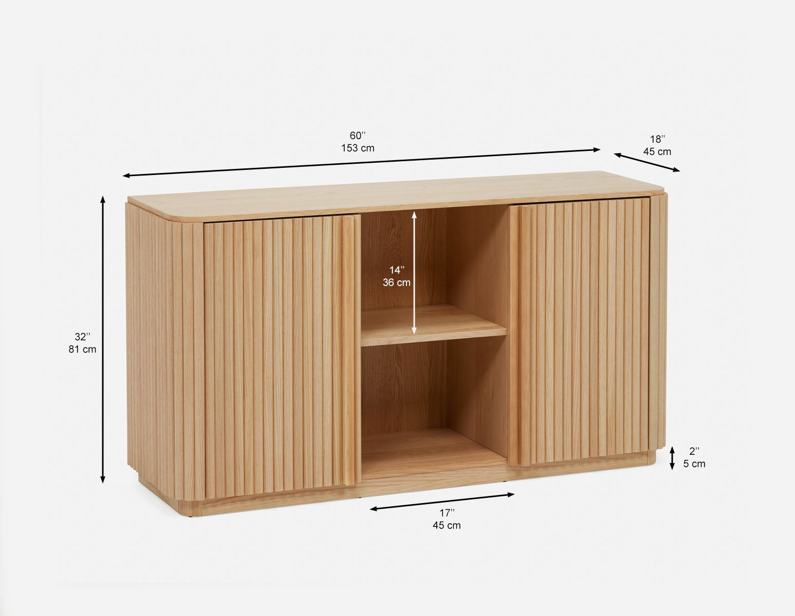 RHODES buffet élégant | Structube