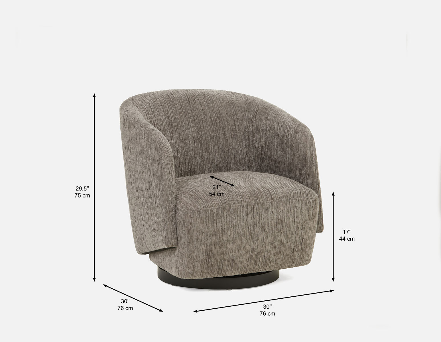 IDA swivel armchair undefined