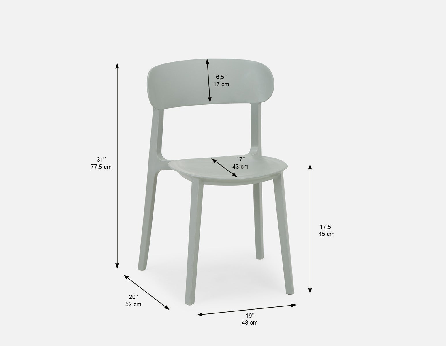 ATLANTA indoor/outdoor dining chair undefined