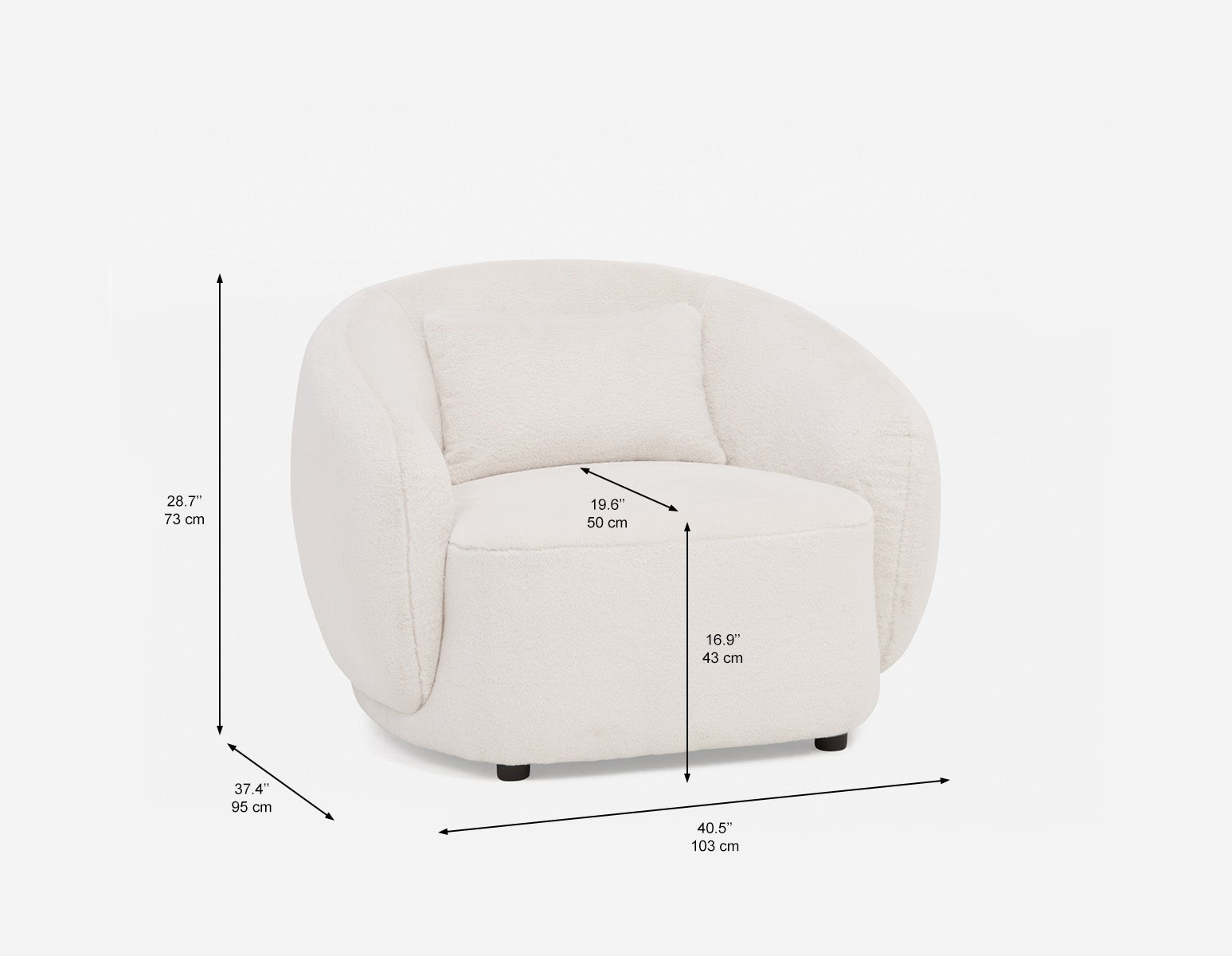 PATON contemporary accent chair undefined