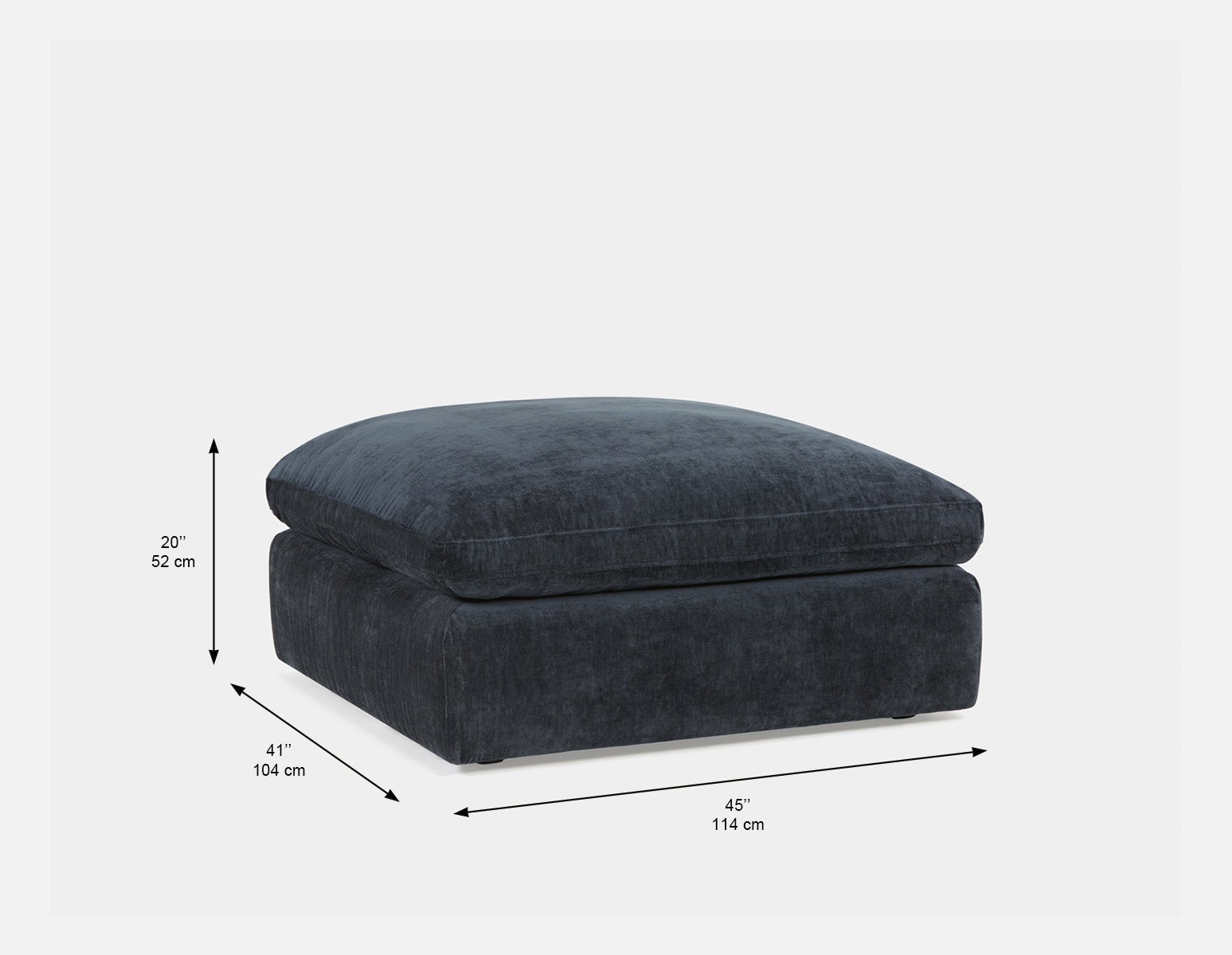 CHABLIS luxurious ottoman undefined