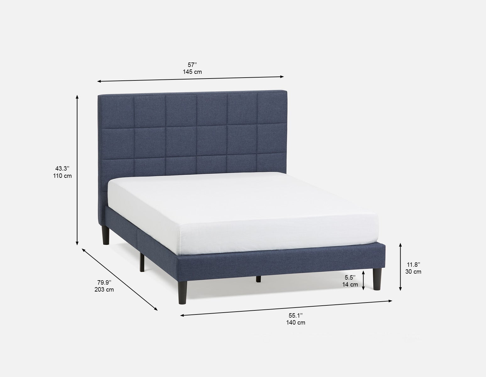 MARVELL modern double size bed undefined