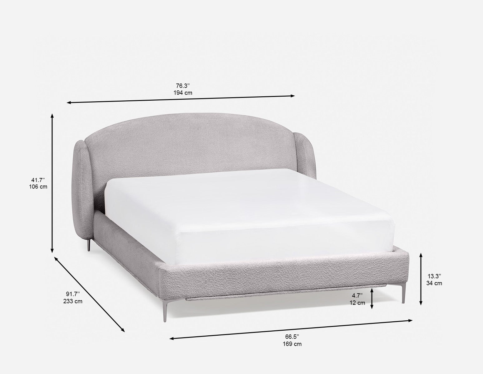 PORTLAND queen size bed undefined