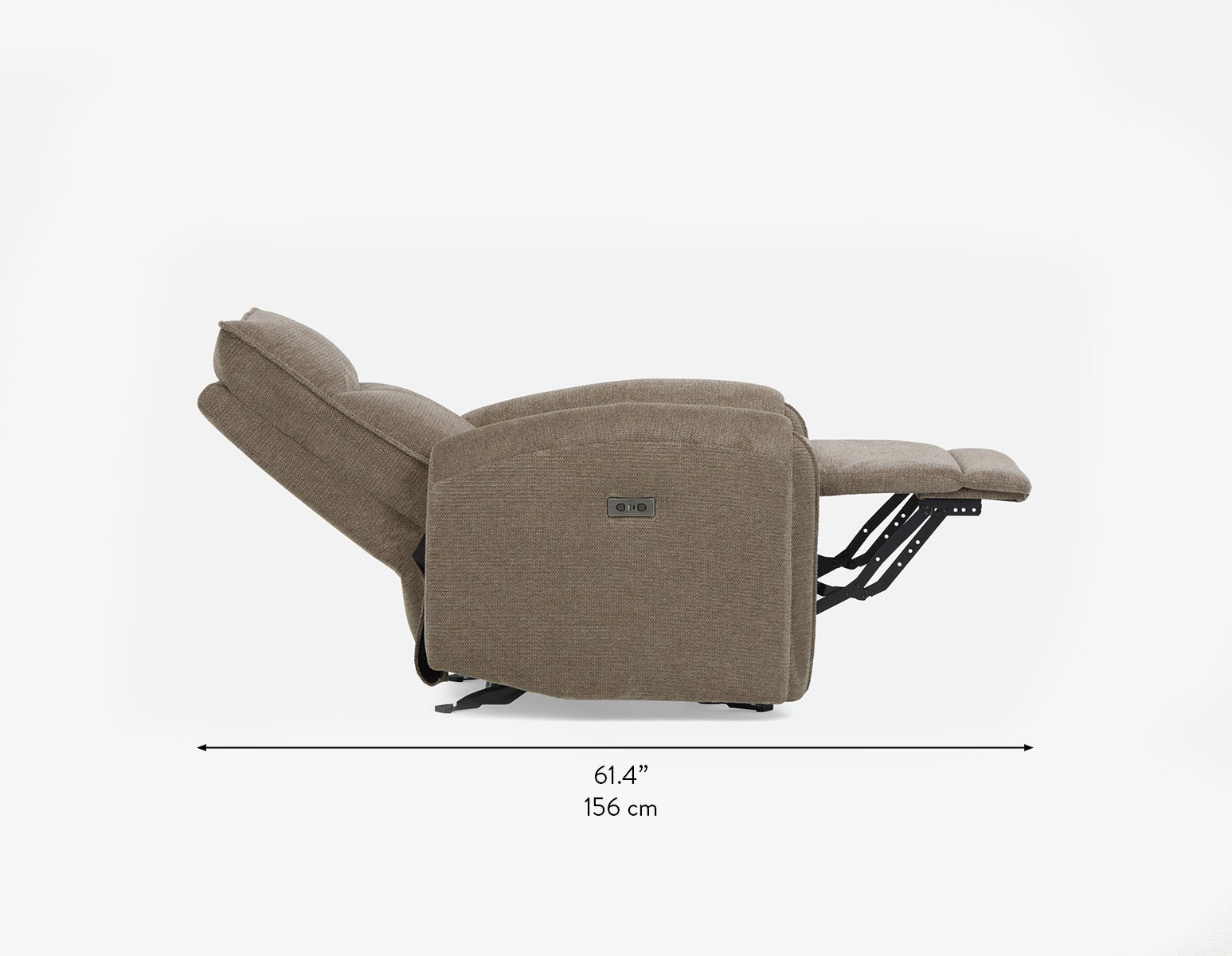 CALVERO Fauteuil inclinable électrique et berçante contemporain avec port USB undefined