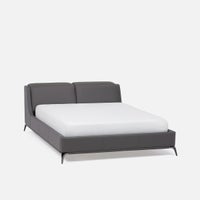JONNAH leather queen size bed | Structube