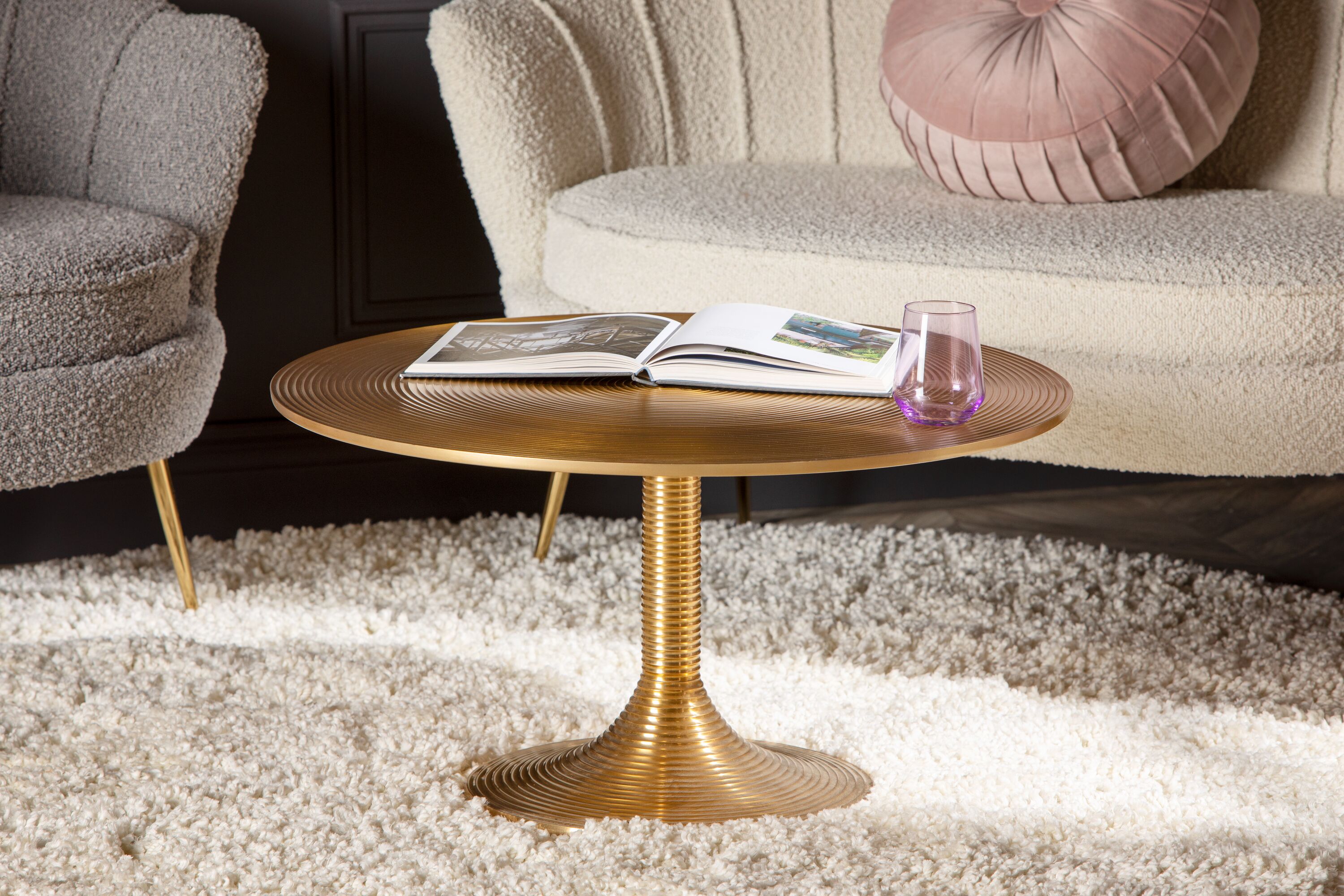 SPIRA table basse en aluminium 77 cm undefined