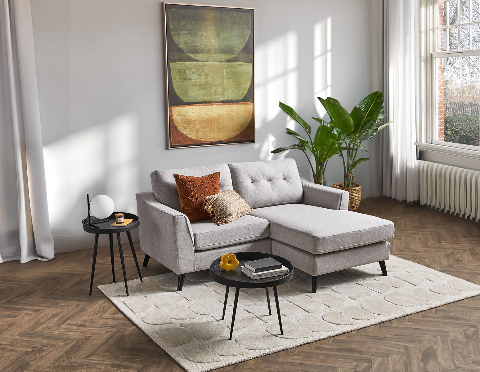SIRINE canapé d'angle interchangeable undefined